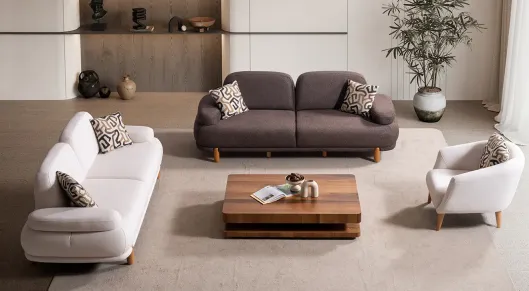 Product img 2, Puffy Ahşap Ayaklı Koltuk Takımı